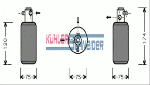 Осушитель кондиционера KUHLER SCHNEIDER 8927901
