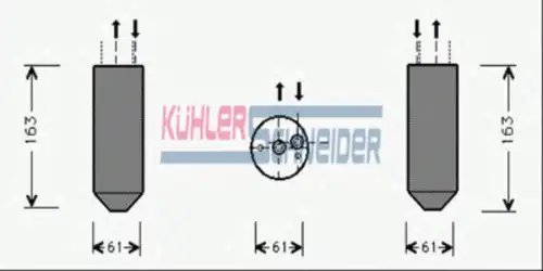Осушитель кондиционера KUHLER SCHNEIDER 8903661
