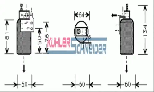 Осушитель кондиционера KUHLER SCHNEIDER 8934501
