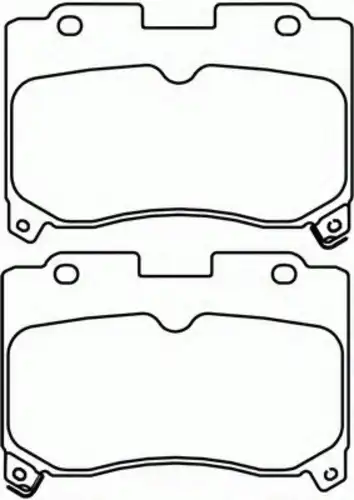Тормозные колодки дисковые BREMBO P 83 090