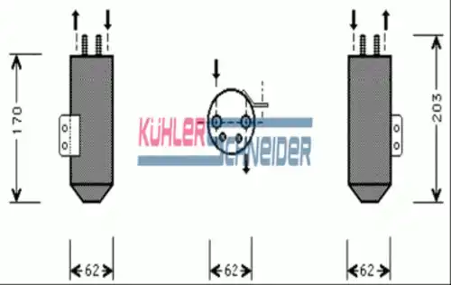 Осушитель кондиционера KUHLER SCHNEIDER 8902361
