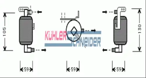 Осушитель кондиционера KUHLER SCHNEIDER 8934001