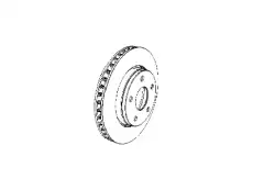 Тормозной диск CHRYSLER 52109938AB ,