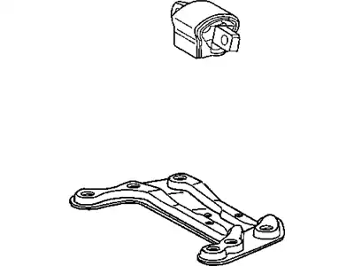 подушка КПП MB 68071142AA CHRYSLER