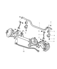 Тяга стабилизатора CHRYSLER 52088283