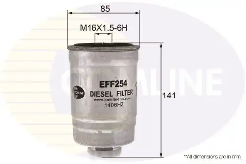 Топливный фильтр COMLINE EFF254