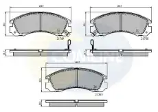 Тормозные колодки дисковые COMLINE CBP3234