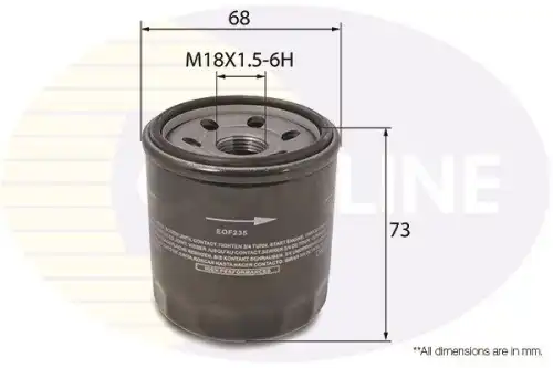 Фильтр масляный COMLINE EOF235