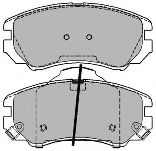Тормозные колодки дисковые COMLINE CBP31776