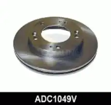 Тормозной диск COMLINE ADC1049V вентилируемый , передняя ось