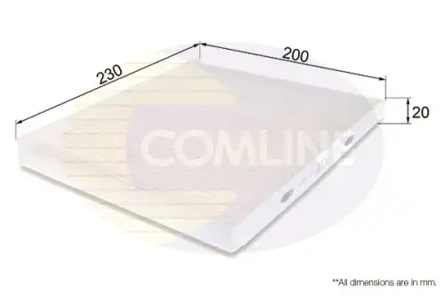 Салонный фильтр COMLINE EKF321