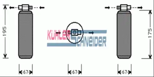 Осушитель кондиционера KUHLER SCHNEIDER 8912201