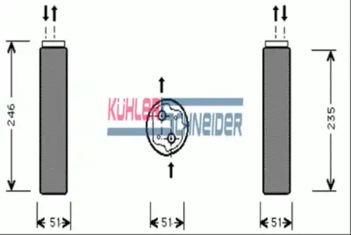 Осушитель кондиционера KUHLER SCHNEIDER 8937401