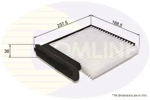 Салонный фильтр COMLINE EKF325
