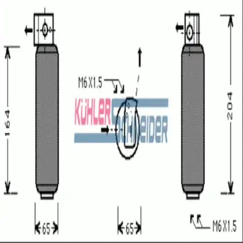 Осушитель кондиционера KUHLER SCHNEIDER 8902781