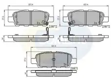 Тормозные колодки дисковые COMLINE CBP3912