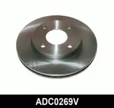 Тормозной диск COMLINE ADC0269V вентилируемый , передняя ось