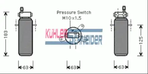 Осушитель кондиционера KUHLER SCHNEIDER 8900841