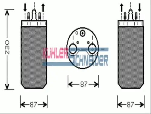 Осушитель кондиционера KUHLER SCHNEIDER 8903561