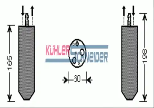 Осушитель кондиционера KUHLER SCHNEIDER 8902811
