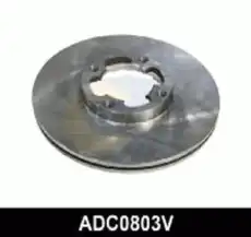Тормозной диск COMLINE ADC0803V вентилируемый , передняя ось