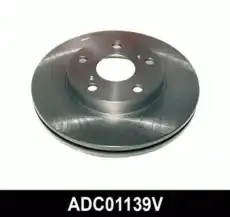 Тормозной диск COMLINE ADC01139V вентилируемый , передняя ось