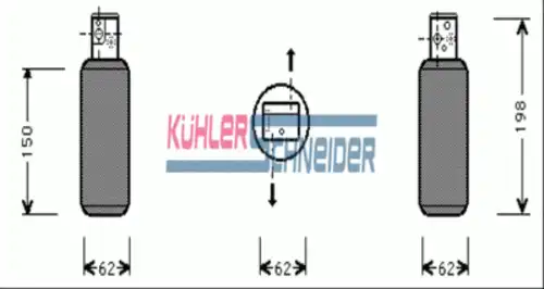 Осушитель кондиционера KUHLER SCHNEIDER 8937501
