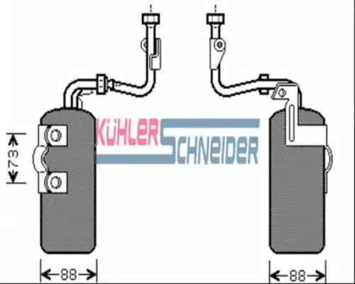 Осушитель кондиционера KUHLER SCHNEIDER 8903791