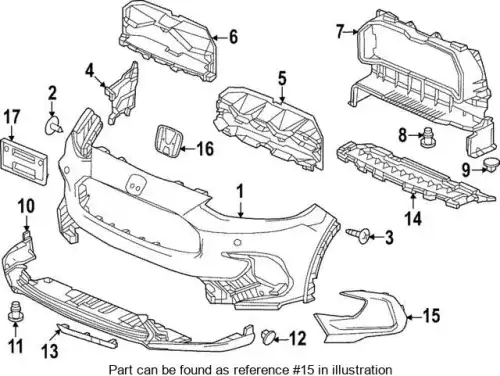 облицовка бампера 71102-3W0-A00 HONDA