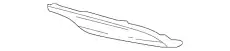 кронштейн бампера 71591-T20-A50 HONDA