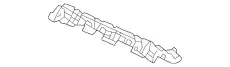 кронштейн бампера 71680-T20-A11 HONDA