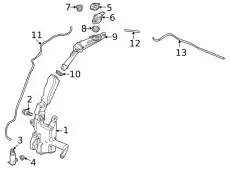 бачок омывателя 76841-T20-A01 HONDA