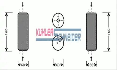 Осушитель кондиционера KUHLER SCHNEIDER 8929401