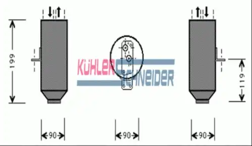 Осушитель кондиционера KUHLER SCHNEIDER 8929901