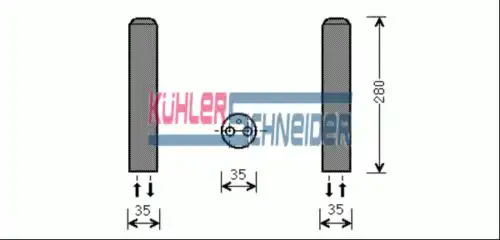 Осушитель кондиционера KUHLER SCHNEIDER 8904051