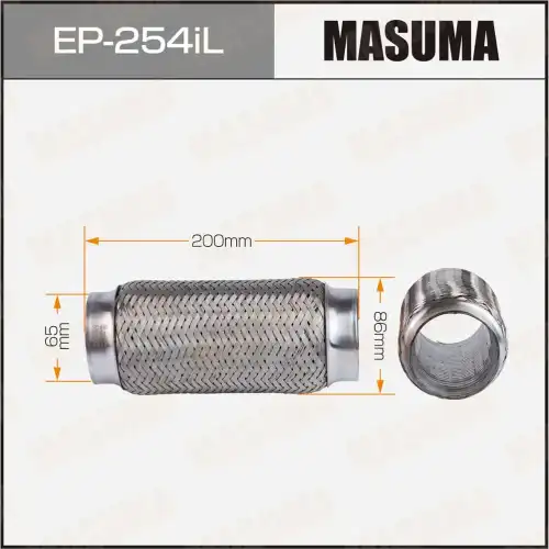Гофра глушителя MASUMA EP-254iL L= d=