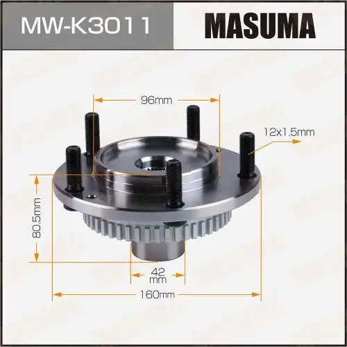 Ступица MASUMA MW-K3011