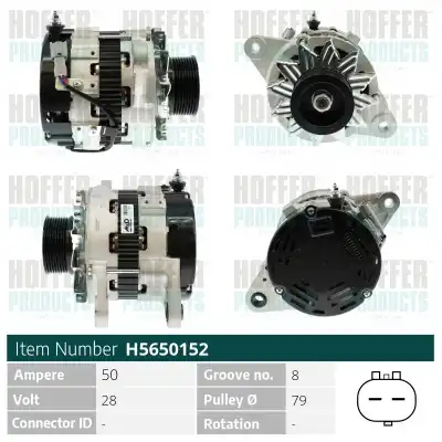 Генератор HOFFER H5650152