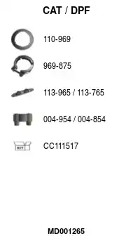Катализатор MD001265 FA1