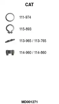 Катализатор MD001271 FA1