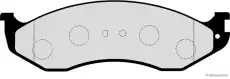 Тормозные колодки дисковые HERTH+BUSS J3600307