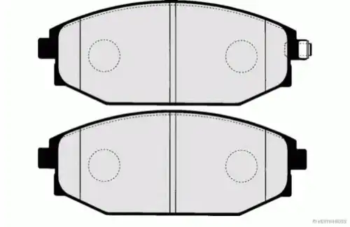 Тормозные колодки дисковые HERTH+BUSS J3600543