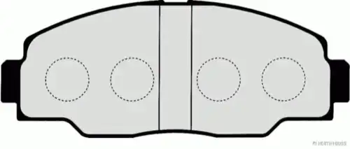 Тормозные колодки дисковые HERTH+BUSS J3602081
