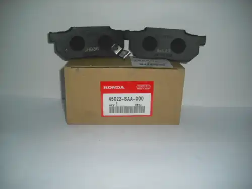Тормозные колодки дисковые HONDA 45022-SAA-X00