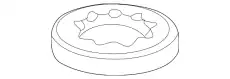 ОПОРА ПРУЖИНЫ 51686-S84-A01 HONDA