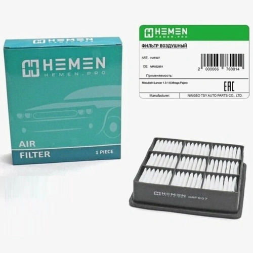 Фильтр воздушный HEMEN HAF007