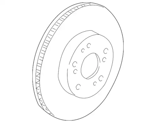 Тормозной диск HONDA 42510-SMC-N01