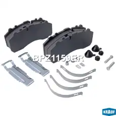 Тормозные колодки дисковые KRAUF BPZ1159ER