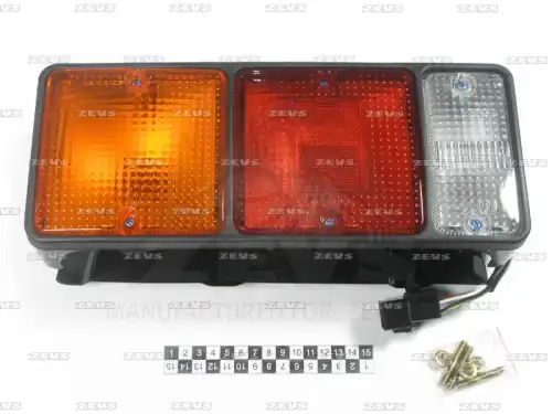 Фонарь задний ZEVS 034209L