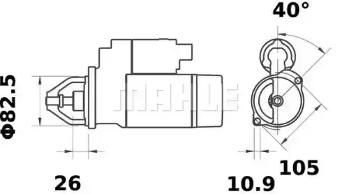 Стартер KNECHT MS30